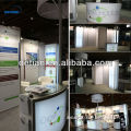 Trade show with trade show booth lighting 3m standard stand 10'x10' in Shanghai Detian Display